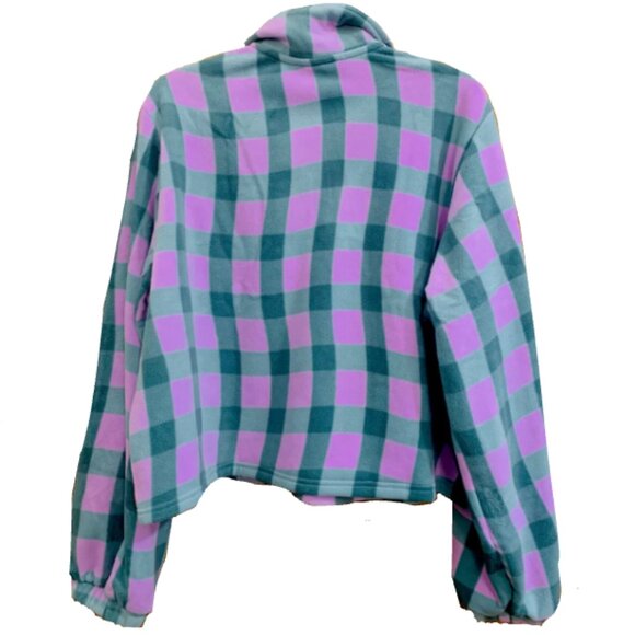 Brand New Adidas Half-Zip Polar Fleece Sweatshirt Coat - Picture 8 of 13